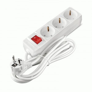 СОЮЗ сет. удл. ПВС 3х1 3 роз.  3 м 16А земля, выкл. 481S-8303