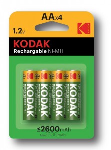 Ак-р KODAK аккумулятор AA/R6 2600mAh Ni-MH BL4