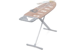 Доска гладильная Nika10+  Н10+/12 Париж 122*40см,h=до90см,стол/мет.моноблок,подставка Nika
