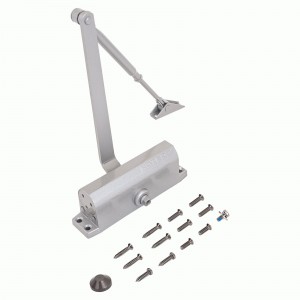 NOTEDO Доводчик дверной  DC-090 GREY до 90 кг серый (10)