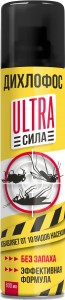 Аэрозоль Ultra 600мл. защита от 10 видов насек. (от ползающ. и летающ.) Ac0517 (дихлофос)