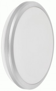 IEK св-к св/д декоративный 12W(900lm) IP54 4000K 4K круг серебро 230x65x230 ДПБ 3101 LDPB0-3101-12