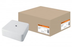 TDM коробка распред. 50х50х20 мм ОУ IP40 белая (192!) SQ1401-0201 см код 600745