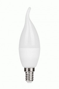 AVL PRE свеча C37 E14 8W(700lm) 6500K 6K 37x130 матовая LE SVD LED AVL PRE 010502-0020