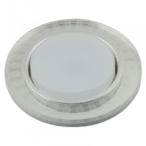 Fametto DLS-L157 GX53 GLASSY/CLEAR 3D св-к встр, Luciole декоративный без лампы,/св-д подсветка 3Вт