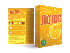 Стиральный порошок ЛОТОС PRO лимон ручная стирка картон 450г(КРД, СПб 8!)
