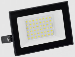 IEK GENERICA Прожектор св/д СДО 001  50W(4000lm) 6500К 6К 156x38x104 черн IP65 LPDO501-050-65-K02-G