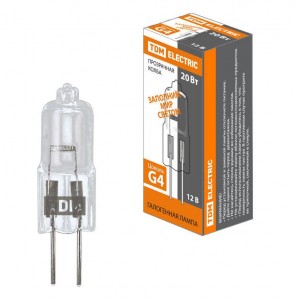 TDM JC G4 12V 10W прозрачная (20!) SQ0341-0044