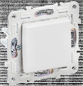 IEK SKANDY мех. выкл. (проходной) СУ 1 кл. 10А арктический белый SK-V02W SK-V12-0-10-K01