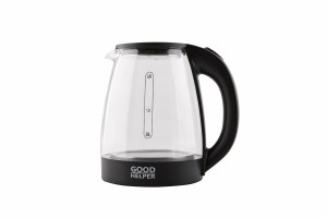 Чайник электр. GOODHELPER KG-18B01 (диск, 1,8л) 1,5кВт, стекло, подсветка