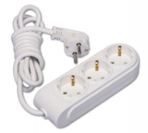 Makel NEW Gen. сет. удл. ПВС 3х1 3 роз. 5 м 16А земля  N3210063