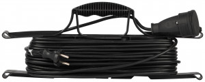 ЭРА Greenline Силовой удлинитель на пласт. катушке ПВС 2х0.75 4роз. 20м FR-10-20m 65147