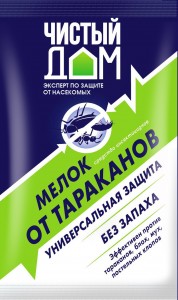 От тараканов мелок 20гр. Чистый дом, пакет 02-440/02-629