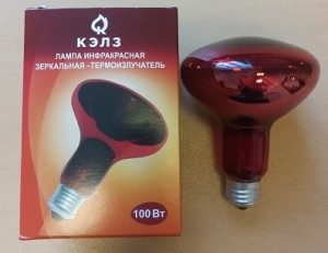 Лампа ИКЗК 100W E27 230-100 R95 (производитель ТД Калашниково) индив.уп. 30шт!