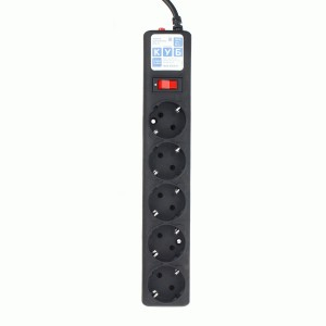 Power Cube (КУБ) Классик сет. удл.-фильтр ПВС 3х0.75 5 роз. 3 м 10А ЧЕРНЫЙ (РФ) SPG-B-10-BLACK (2 шт.)