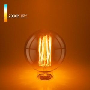 Elektrostandard лампа Эдисона 60W(340Lm) 95х95х140 G95 60W a034965