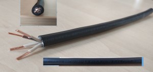 Кабель ВВГнг(А)-LS 4х2,5 100М (ГОСТ) Калужский каб з-д кругл. без заполнения негор пониж газовыд