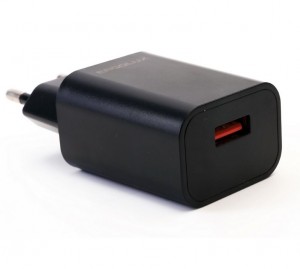 Сет.адаптер/зарядник/блок пит. 1xUSB  110-220V, 5V/2A  ERGOLUX ELX-РA01P-C02 ПРОМО черный, пакет