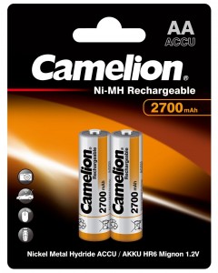 Ак-р Camelion R6 2700mAh Ni-MH  BL2