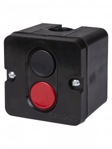 TDM ПКЕ 722 У2, IP54 красная и черная кнопки SQ0742-0026