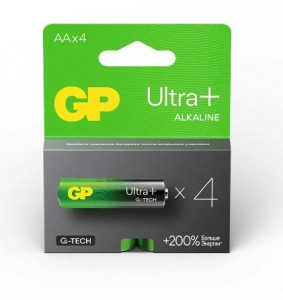 Э/п GP Ultra Plus G-TECH 15A LR6/316 BL4  15AUPA21-2CRSB4