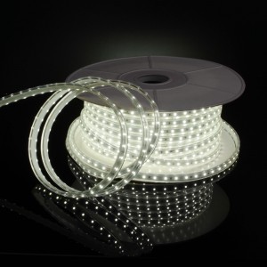 Elektrostandard лента св/д 220V 8W/m 550lm/m 60led/m 2835 IP65 6500K 6K (50м цена за 1м) a053638