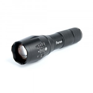 Feron Фонарь св/д 10W 250Lm аккум. 3,7V 2000mAh/Li-ion USB ZOOM, 5 реж, 40x40x137 TH2400 41682