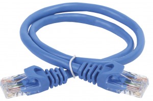 ITK коммутац. шнур (патч-корд), кат.5Е UTP, 1,5м, синий