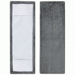 Насадка для швабры Mop Blesk,плоская,микрофибра,16*46см,карм,310481/ Leonord