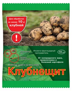 Клубнещит 10мл. протравитель клубней (защита от луковой мухи, колорад. жука) Ваше хозяйство
