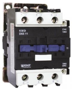 EKF Контактор малогабаритный КМЭ 40А 220В 1NO 1NC ctr-s-40-220