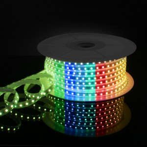 Elektrostandard лента св/д RGB 220V 11W/m 60led/m 5050 IP65 (50м цена за 1м) a053641