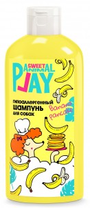 Шампунь для собак Банановый панкейк (гипоаллерг.) Энимал Плэй (Animal Play) 300мл AP05-00970