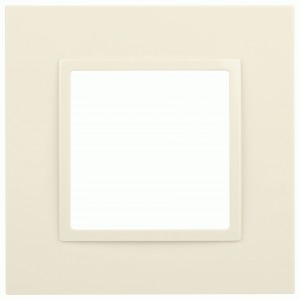ЭРА Elegance рамка пластик СУ 1 мест., сл.кость 14-5011-01 Classic 60572