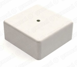 GREENEL Коробка распред. ОУ под кабель-канал 100х100х44мм, IP40, БЕЛЫЙ (25шт) GE41221-01