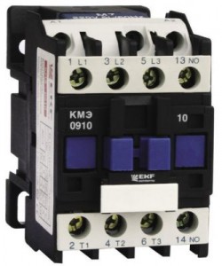 EKF Контактор малогабаритный КМЭ 18А 380В 1NO ctr-s-18-380