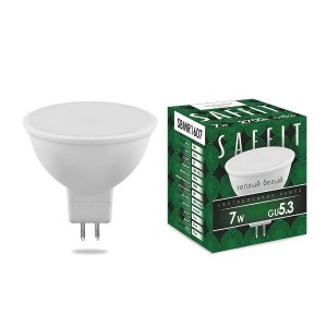 Saffit MR16 GU5.3 220V 7W(560Lm) 2700K 2K матовая 50x48 SBMR1607 55027