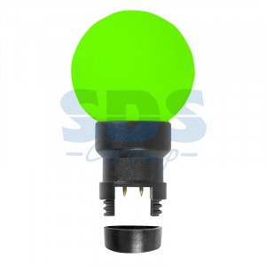 Лампа св/д с патроном Neon Night шар G45 E27 1W 6LED зеленый матов. (д/гирлянды "Белт Лайт") 405-144