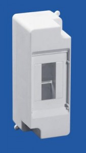 uplast бокс КМПн 1/2 мод. навесной БЕЛЫЙ без крышки 400-010