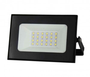 AVL PRE прожектор св/д 20W(1700lm) 6500K IP65 черный 122x84x35 LE FL1 20W 6K