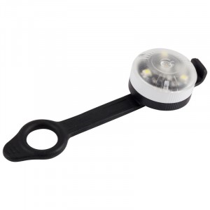 Фонарь передний велосипедный XC-218W, 3LED, бел., 32х30х18мм, CR2032 х 2шт   Ecos 323462