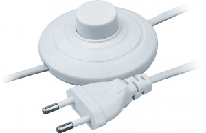 Navigator сет. удл.-шнур для торшера с ножным выкл. 1.7м NPS-FS01-170-2x0.5-WH белый 61600