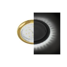 Ecola GX53 H4 5300 св-к Круг подсветка 4K Золото 48x106 SG53LDEFB