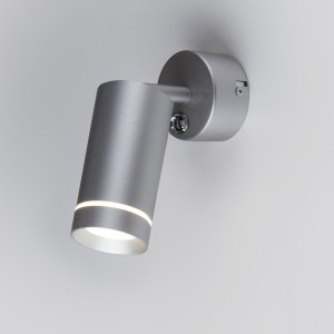 Elektrostandard св-к св/д бра подсветка 7W(400lm) 4200K 4K 185х70х70 серебро Topper MRL 1005 a043958