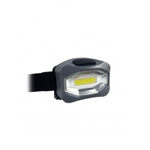Космос фонарь налобный H101-COB (3xR03) 1св/д COB 3W (160lm), чёрный/пласт,3 реж, (10 шт.)