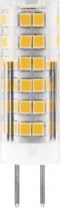 Feron G4 230V 7W(580lm) 4000K 4K 220V 50х16 прозрач. LB-433 25864