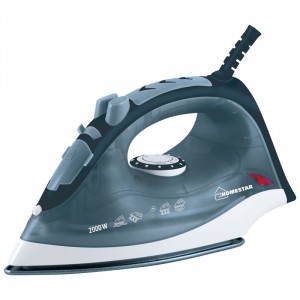 Утюг HomeStar HS-4003 Серо-голубой, 2кВт, подошва керам.,  2671