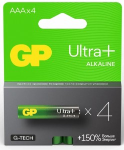 Э/п GP Ultra Plus G-TECH 24A LR03/286 BL4  24AUPA21-2CRSB4