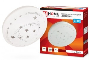 ASD/InHome св-к св/д декоративный 36W(2340lm) 4000К 4K 350x55 IP40 DECO СОЗВЕЗДИЕ 5001