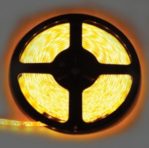 Ecola Лента св/д 220V 14x7 14.4W/m 60Led/m IP68 Желтый (кратно 10!) S10Y14ESB